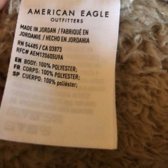 American Eagle Cozy Sherpa Pullover - Size XS - Picture 5 of 6